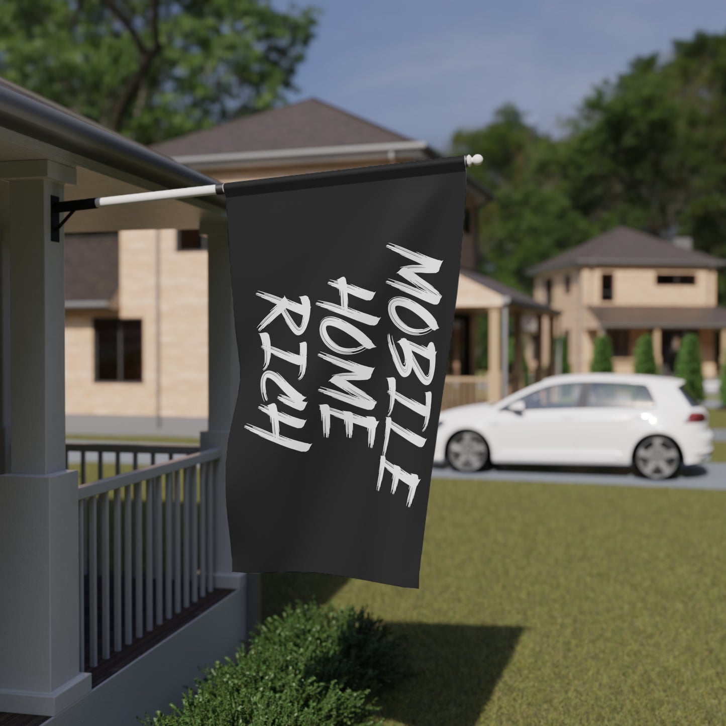 Mobile home rich flag
